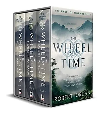 Wheel Of Time Collection 3 Books Set By Robert Jordan Series 1 (Books 1-3) NEW • $42.81