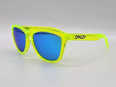 Oakley 24-356 Neon Green Frogskins Sunglasses • $129.99