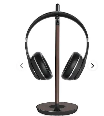 Wooden Headset U-shape Rack Headphone Earphone Display Stand Hanger Holder Rack • £8.49