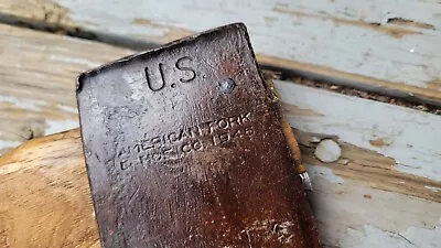 American Fork And Hoe Co 1945 Stamped US Military Hatchet • $59