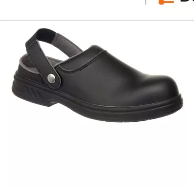 Steel Toe Safety Clogs Size 6 • £20