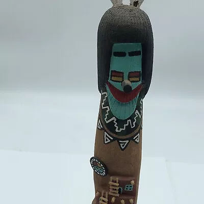 Vintage Hopi Kachina Corn Maiden Hand Carved Cottonwood Signed For Repair • $37.49