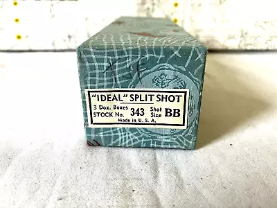 Vintage Ideal Split Shot Box Only  • $14.99