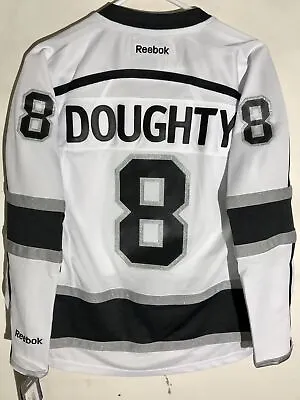Reebok Women's Premier NHL Jersey Los Angeles Kings Doughty White Sz XL • $39.99