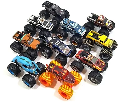 Hot Wheels Monster Jam BKT Diecast Trucks Toys 1/64 Lot Of 10 Zombie Scooby Doo • $17.50