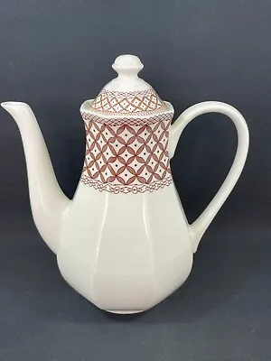 J&G Meakin Wicker Coffee Pot Vintage 60's Good Condition • £7.64