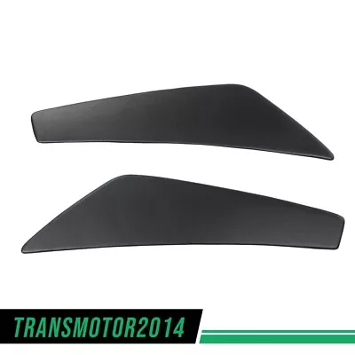 Pair Black Door Panel Insert New Fit For 2010 2012 2013 2014 Ford Mustang Smooth • $34.40