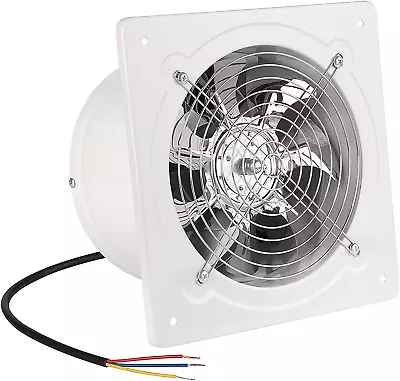 8 Inch Exhaust Fan 73W Through-Wall Installation Ventilation Fan 110V Exhaust  • $45.91