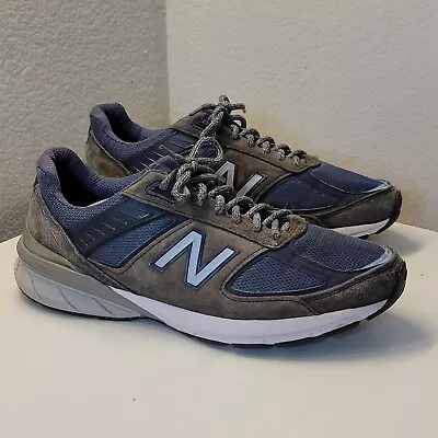 New Balance 990v5 Size 13 2E WIDE Mens Shoes Running Navy Blue M990NV5 Made USA  • $49.99