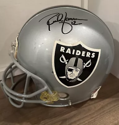 Autographed Signed Full Size Authentic Riddell Raiders Helmet • $187.50