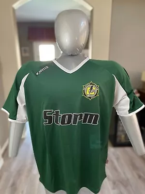 RARE RETRO MISL Soccer Jersey Chicago Storm St. Patrick's Day Alternate 2006 • $21