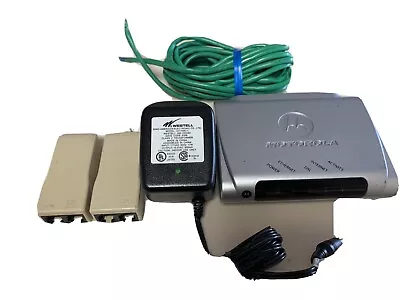 Motorola DSL Ethernet Modem Model 2210-02-1006 With Power Cord And Cables Miami • $15