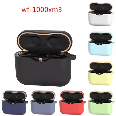 Silicone Case For Sony WF-1000XM3 Cover Charging Pouch TWS Wireless Headphone • $15.41