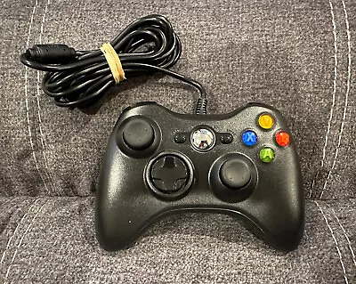 $19.99 • Buy Black Wired Controller For Microsoft Xbox 360! ~ Works Great! ~ Fast Shipping!