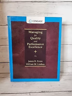 Managing For Quality And Performance Excellence 11th Edition • $59.95