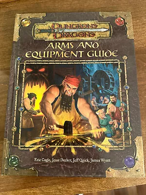 Arms And Equipment Guide (Dungeons & Dragons D20 3.0 Fantasy Roleplaying  - GOOD • $24.99