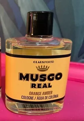 Claus Porto Musgo Real ORANGE AMBER MENS Cologne 30ml SPLASH ON SEXY JUICY    • $29.80