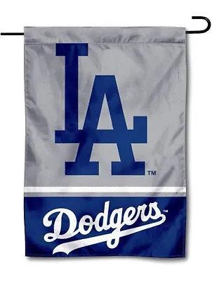 MLB Los Angeles Dodgers Garden Flag Double Sided MLB Dodgers Premium Yard Flag • $9.99