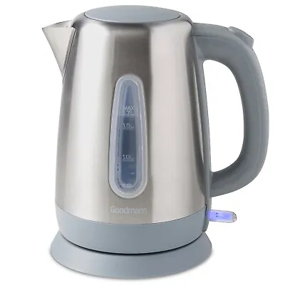 Plastic Kettle Grey 1.7ltr Boil Water Instantly  360° Swivel Base • £40