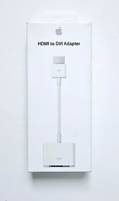 NEW Genuine OEM Apple HDMI Mac To DVI Display Adapter • $11.95