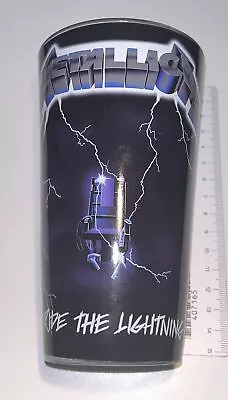 Metallica Limited Edition Ride The Lightning Etched Pint Glass 2017 • $18.99