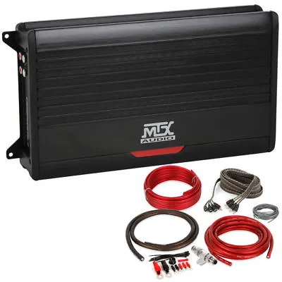 MTX THUNDER75.4 4-Channel 400W Thunder Series Car Amplifer + Amp Kit! • $239.94