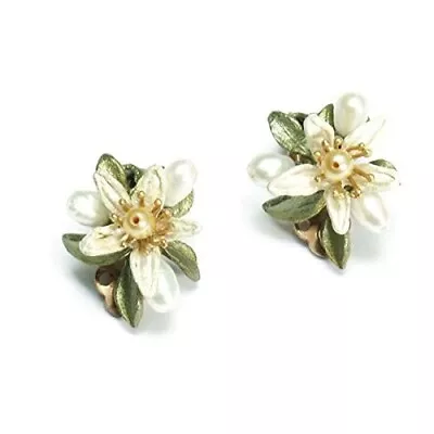 MICHAEL MICHAUD  Orange Blossom  Clip Earrings 4834 • $99