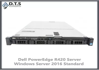 Dell PowerEdge R420 Server 2X 1.9GHz E5-2420 HEX Windows Server 2012 R2 Standard • $695