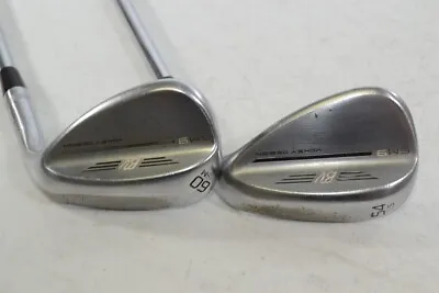 Titleist Vokey SM9 Tour Chrome 54* 60* Wedge Set RH Wedge Flex Steel # 169999 • $165.59