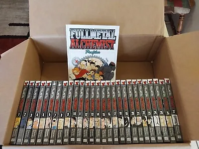 FullMetal Alchemist Complete Set English Manga Vol 1-27 + Bonus Book • $169
