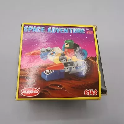 1980 Atco 8141 Space Adventure Ship Building Blocks Brick Japan • $12