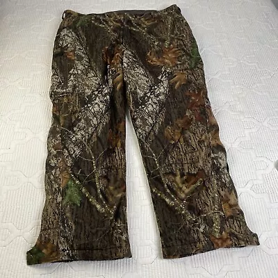 Cabelas Mens Sz 46 Whitetail Clothing Gore Tex Mossy Oak Lined Hunting Pants • $49.99