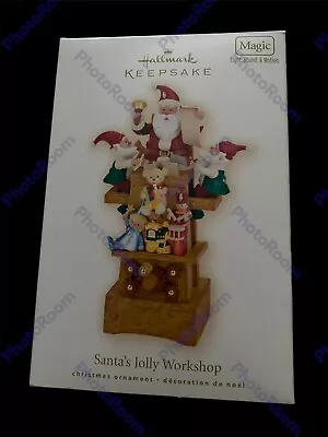 Hallmark Keepsake Ornament  Santa's Jolly Workshop  Magic Sound Battery 2009 MIB • $34.99