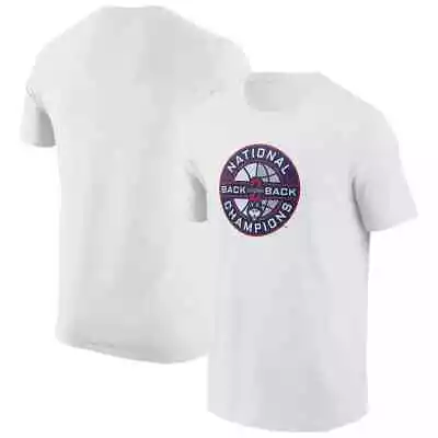 UConn Huskies Back-To-Back NCAA Men's Basketball National Champions T-Shirt • $16.95