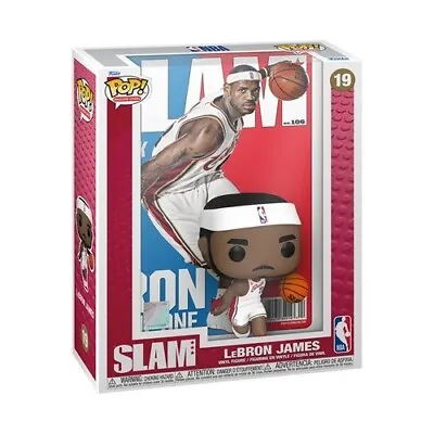 NBA SLAM LeBron James Funko Pop! Cover Figure #19 With Case • $19.99