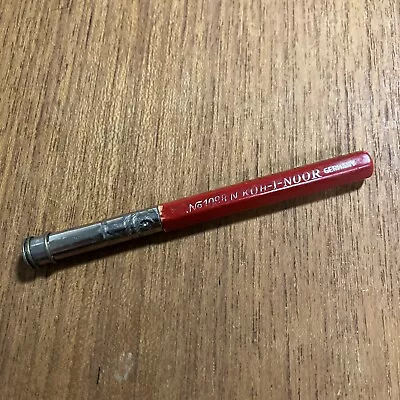 Vtg KOH-I-NOOR 1098 N Pencil Lengthener Red Germany • $14.99