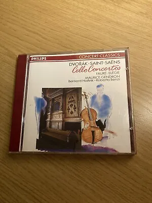 Dvorak / Saint-Saens: Cello Concertos -  CD W0VG The Cheap Fast Free Post The • £4