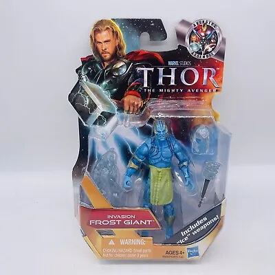 Invasion First Giant Marvel Universe 3.75  Thor Mighty Avenger Movie Series NIP • $8.99