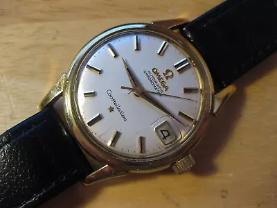 Omega Constellation 2 Tone 1960s Automatic Vintage Mens Watch 14393-10 Sc Cal561 • $548.32