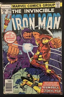 Iron Man #108 (March 1978 Marvel Comics) • $2.99