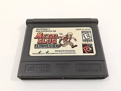 Metal Slug 1st Mission Neo Geo Pocket Color Genuine Tested Working • $35