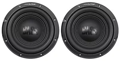 (2) Alpine W10S4 10  1500 Watt Peak 500 Watt RMS 4-Ohm Car Audio Subwoofers Subs • $199.96