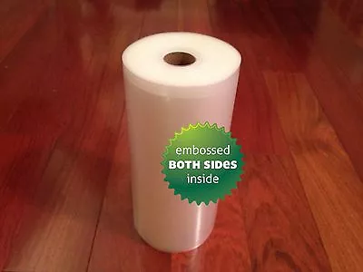 $17.99 • Buy GIANT 8  X 50' ROLL Vacuum Sealer -Great Food & Money Saver FREE Ship US!