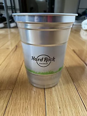 Miami Dolphins Hard Rock Stadium Aluminum Cup • $5