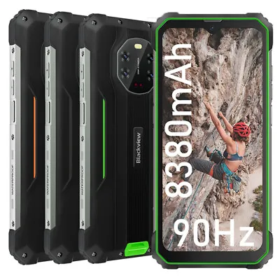 Blackview BV8800 Rugged Smartphone 8+128GB 8380mAh 33W Fast Charge Night Vision • £159.99