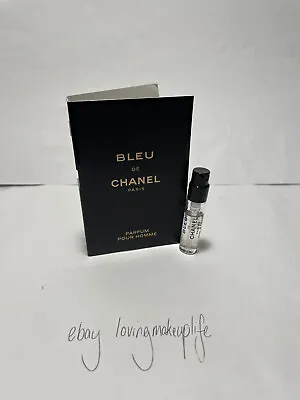 Chanel BLEU DE CHANEL PARFUM - 1.5mL Men's Fragrance Perfume Travel Sample NEW • $20