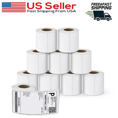 4 X6  250 Roll Direct Thermal Shipping Labels For Zebra Eltron ZP450 LP2844 • $10.77