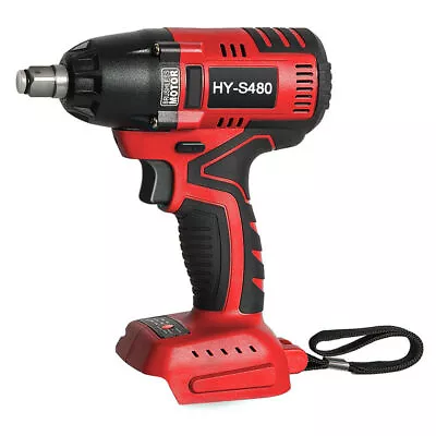 400Nm Cordless Electric Impact Wrench Gun 1/2'' Driver Drill Bare Tool • $29.99