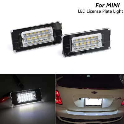 18-SMD LED License Plate Light For 2006-2014 2nd Gen Mini Cooper R56 R57 R58 R59 • $11.29