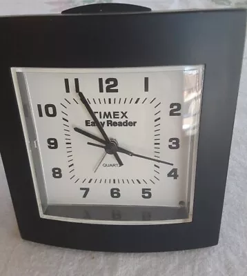 Vintage Timex Easy Reader Quartz Battery Powered Bedside Table Top Alarm Clock  • $14.95